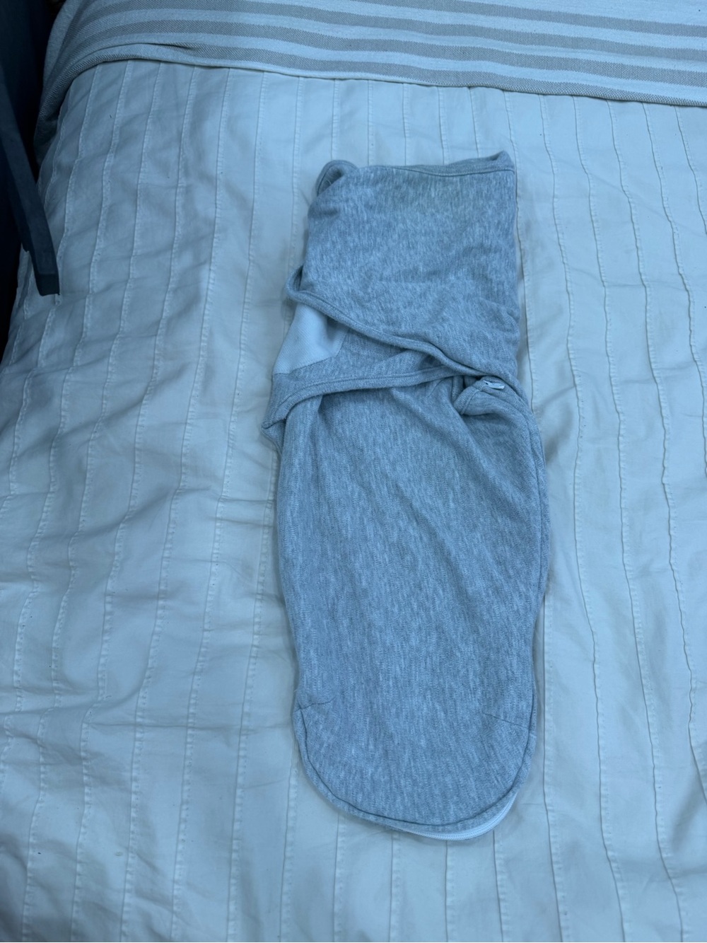 aden + anais Gray Baby Swaddle Sack